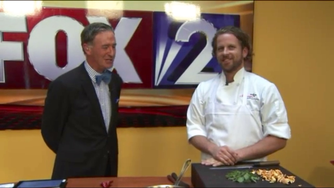 Chef Ryan on Fox 2